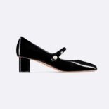 Dior Women Jolie Dior Pump Black Patent Calfskin