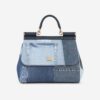 Dolce Gabbana D&G Women Large Sicily Handbag-Blue 12 Dolce Gabbana D&G Women Large Sicily Handbag-Blue