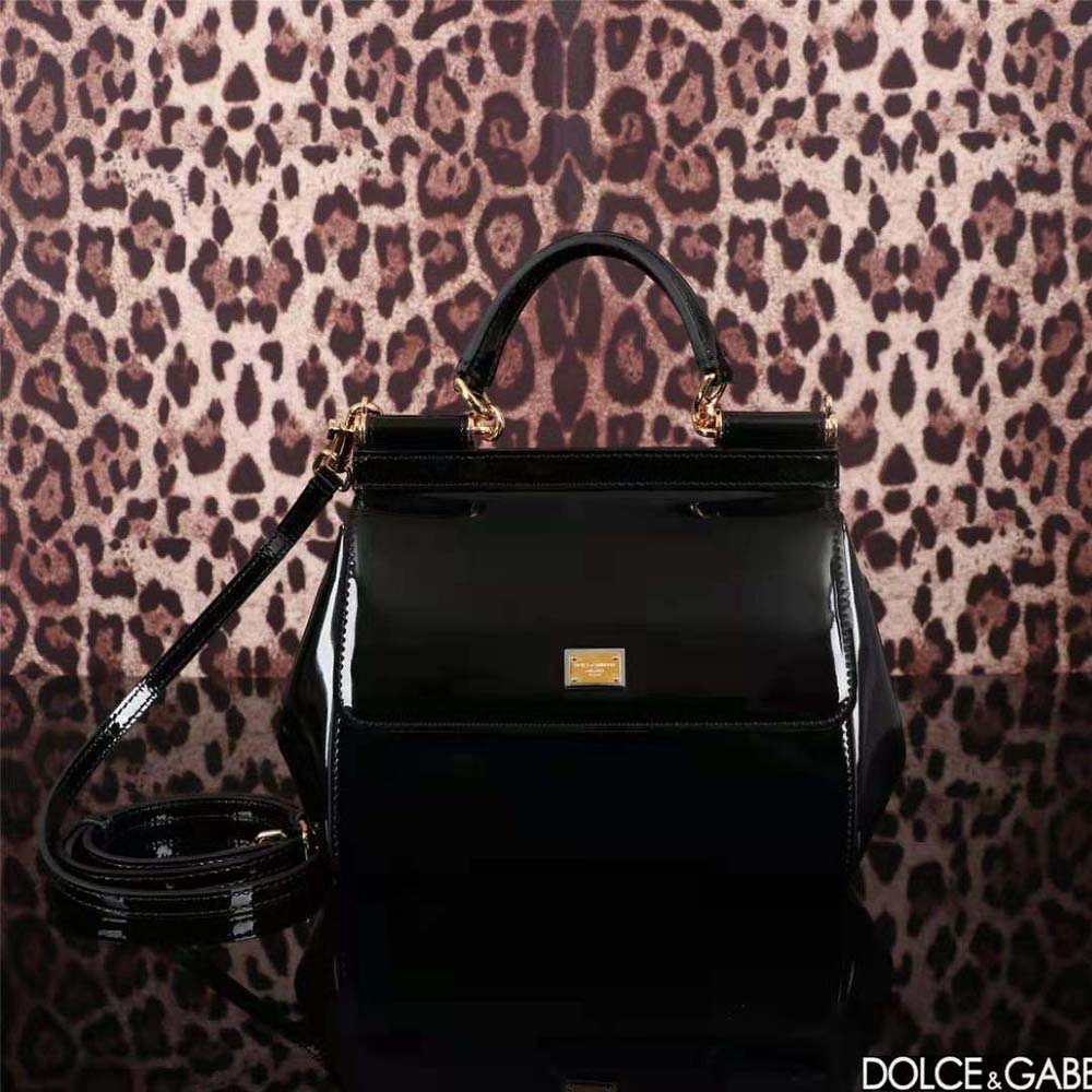 Dolce Gabbana D&G Women Medium Sicily Handbag-Black 2 Dolce Gabbana D&G Women Medium Sicily Handbag-Black - Image 2