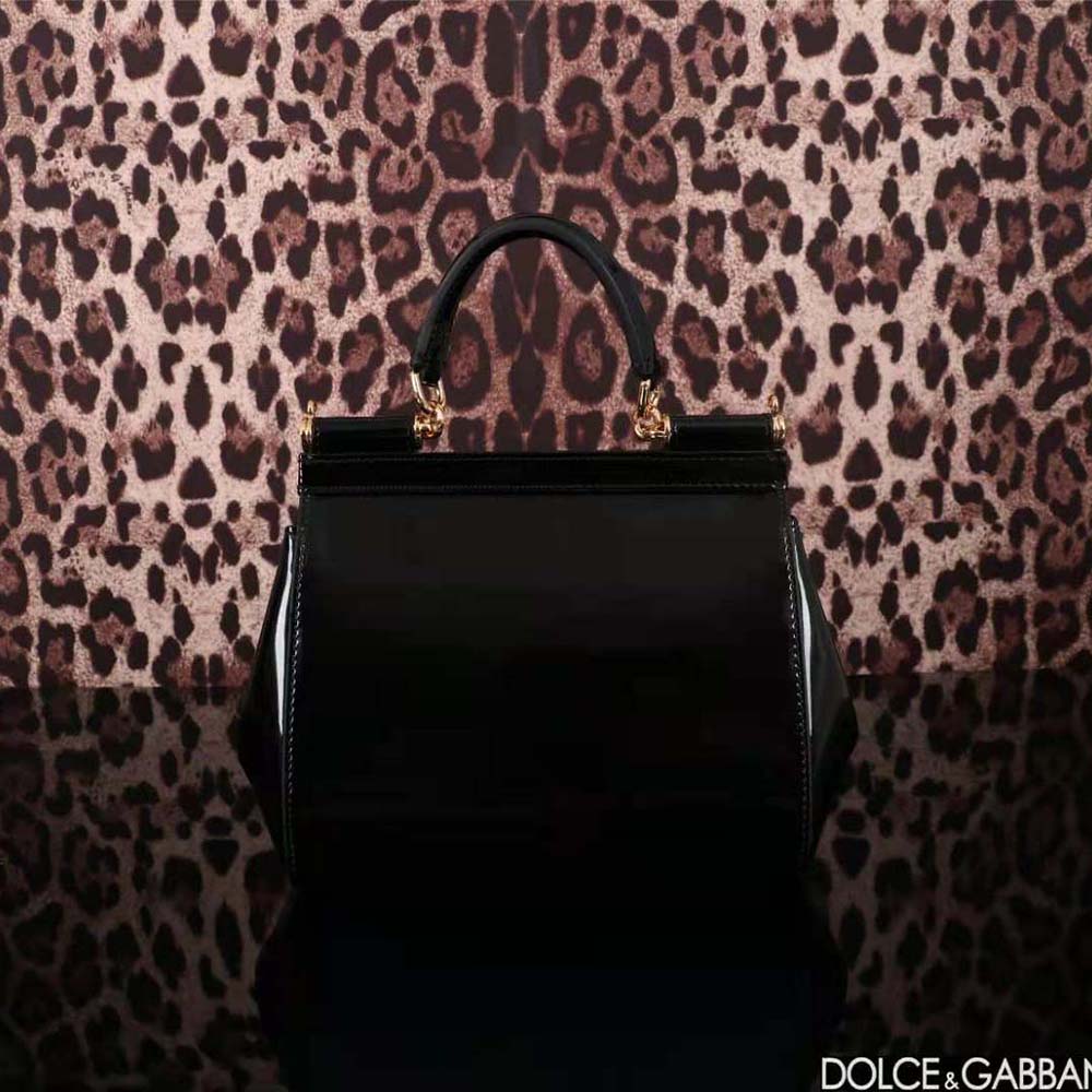 Dolce Gabbana D&G Women Medium Sicily Handbag-Black 3 Dolce Gabbana D&G Women Medium Sicily Handbag-Black - Image 3