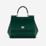 Dolce Gabbana D&G Women Medium Sicily Handbag-Green