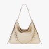 Givenchy Women Medium Voyou Bag in Leather-Beige