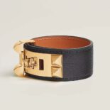 Hermes Unisex Collier De Chien 24 Bracelet-Black