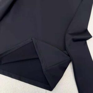 Prada Women Jersey Turtleneck Top-Black