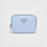 Prada Women Small Re-Nylon Wallet-Blue