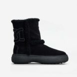 TODS Unisex Tod's W. G. Ankle Boots in Suede-Black