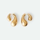 Bottega Veneta Women Drop Earrings in 18k Gold-finish Sterling Silver