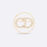 Dior Women Clair D Lune Brooch Gold-Finish Metal
