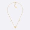 Dior Women Métamorphose Necklace Gold-Finish Metal and White Resin Pearls