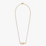 Fendi Women O’Lock Necklace Gold-colored