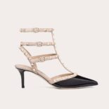 Valentino Women Rockstud Gaged Pump 65mm-Black