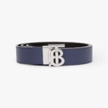 Burberry Men Reversible Leather TB Belt-Navy 80432461
