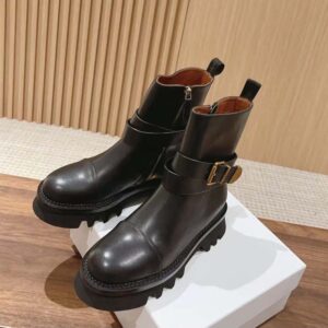 Chloe Women Owena Ankle Boots-Black CHC23A893EX001