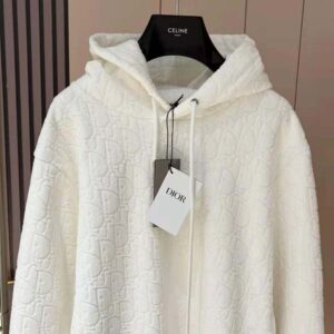 Dior Women Dior Oblique Hooded Sweatshirt Relaxed Fit-113J631A0684