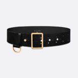 Dior Women Punk Belt Black Matte Calfskin-B0453UBJI