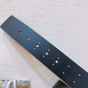 Dior Women Punk Belt Black Matte Calfskin-B0453UBJI