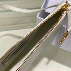 Dior Women Saddle Shoulder Pouch Latte Goatskin