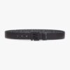 Fendi Men FF Belt Black Leather Reversible