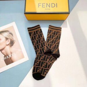 Fendi Women Multicolor Terrycloth Socks-FXZ539A5NRF0QE1