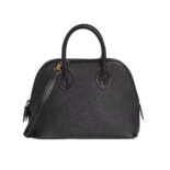 Hermes Unisex Bolide 1923 Bag in Epsom Calfskin-Black/Gold