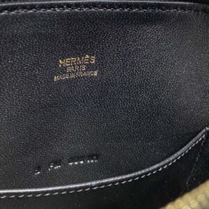Hermes Unisex Bolide 1923 Bag in Epsom Calfskin-BlackGold