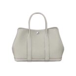 Hermes Unisex Garden Party 30 Voyage Bag-White