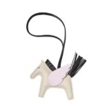 Hermes Unisex Rodeo Pegase MM Charm-Black
