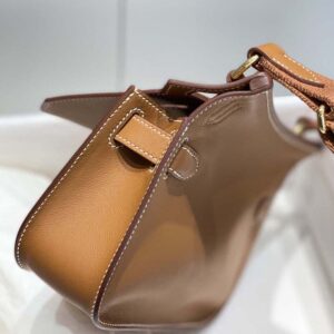 Hermes Women Jyspiere in Evercolor Leather-Brown