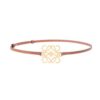 Loewe Women Anagram Belt in Classic Calfskin-Tan E619244X44