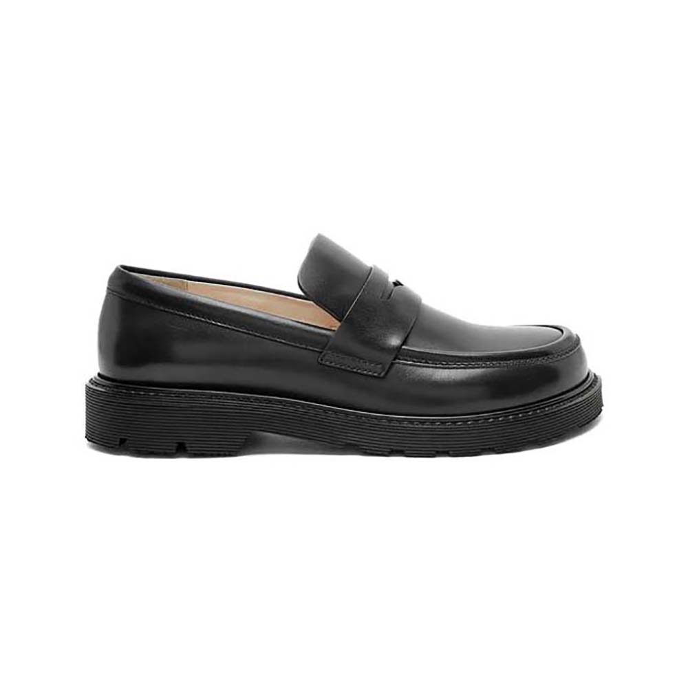 Loewe Women Blaze Loafer in Bicolour Brushed-off Calfskin