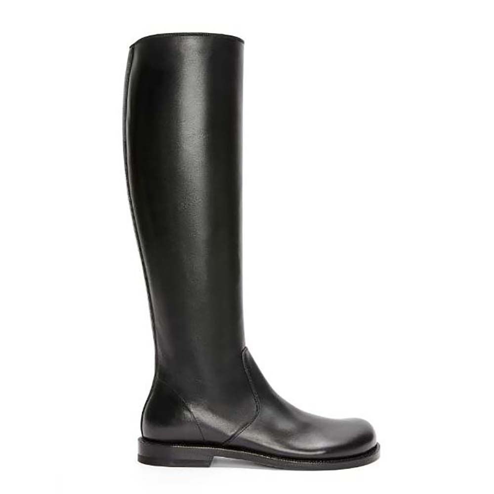 Loewe Women Campo Boot in Calfskin-Black L814285X49