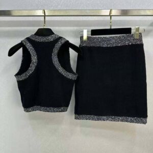 Miu Miu Women Cashmere Top-Black MMV130_1331_F0806
