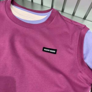 Miu Miu Women Set of 3 Jersey T-shirts-MJE15_137E_F03NZ