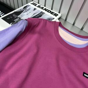Miu Miu Women Set of 3 Jersey T-shirts-MJE15_137E_F03NZ