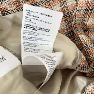 Miu Miu Women Single-breasted Check Jacket With Embroidered Miu Miu Logo