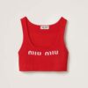 Miu Miu Women Viscose Top-MMV076_12TJ_F0011 8 Miu Miu Women Viscose Top-MMV076_12TJ_F0011
