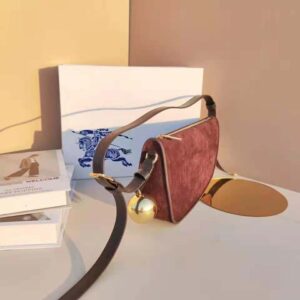 Burberry Women Small Shield Sling Bag-Brown 80755741