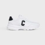 Celine Unisex Runner Cr-02 Low Lace-up Sneaker in Calfskin-Black
