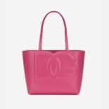Dolce Gabbana D&G Women Small Calfskin DG Logo Bag Shopper-Pink