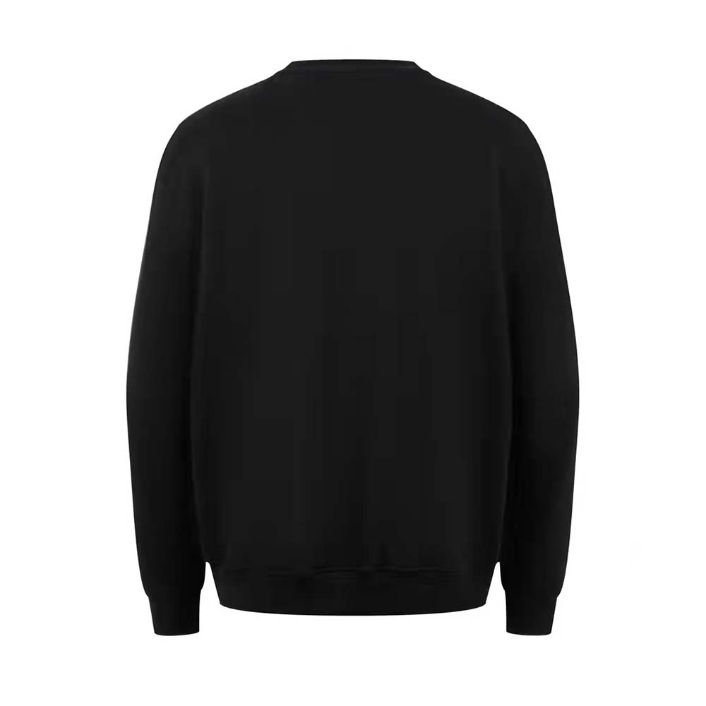 Fendi Men Black Jersey Sweatshirt-FY0178AQJ9F0QA1 3 Fendi Men Black Jersey Sweatshirt-FY0178AQJ9F0QA1
