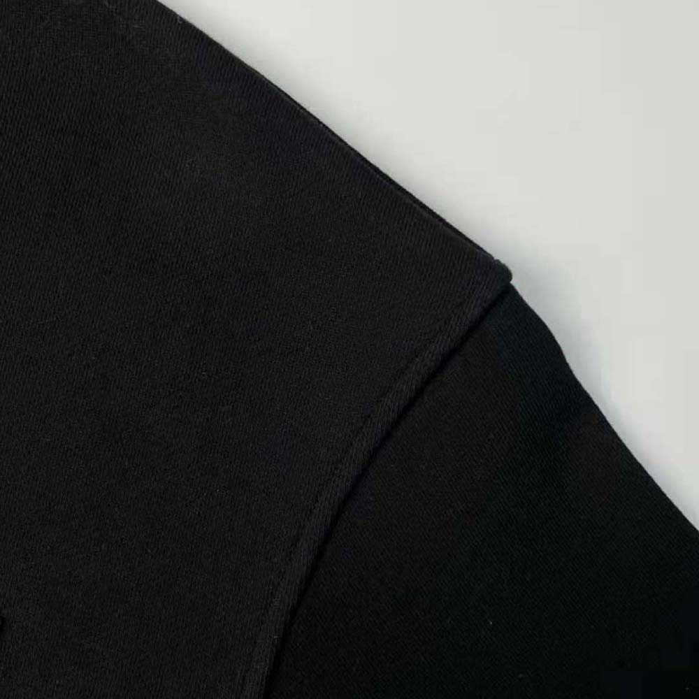 Fendi Men Black Jersey Sweatshirt-FY0178AQJ9F0QA1 8 Fendi Men Black Jersey Sweatshirt-FY0178AQJ9F0QA1