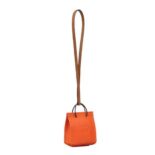 Hermes Orange Bag Charm H079065CAAA