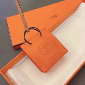 Hermes Orange Bag Charm H079065CAAA