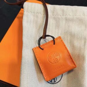 Hermes Orange Bag Charm H079065CAAA