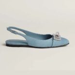 Hermes Women Innocente Slingback in Suede Goatskin-H241158Z 1D350