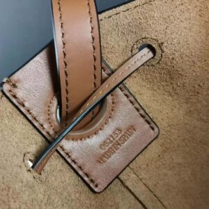 Loewe Women Mini Nano Balloon Bag in Nappa and Calfskin-Brown