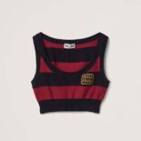 Miu Miu Women Cotton Knit Top-MMV169_14M2_F0X58