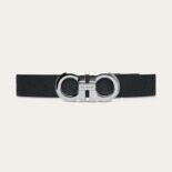 Salvatore Ferragamo Unisex Reversible and Adjustable Gancini Belt