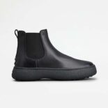 Tod's Men W. G. Chelsea Boots in Leather-Black XXM09J00P20D90B999