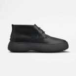 Tod's Men W. G. Desert Boots in Leather-Black XXM09J0GK40NHVB999